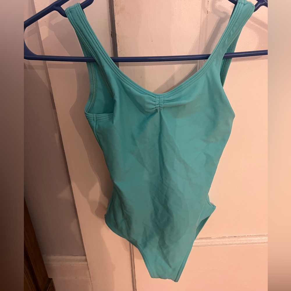 Repetto blue leotard size 12 girls